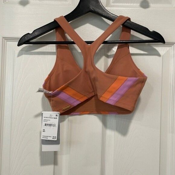 L*Space Womens Size XS Wyatt Colorblock Racerback Crop Top - Picture 9 of 11